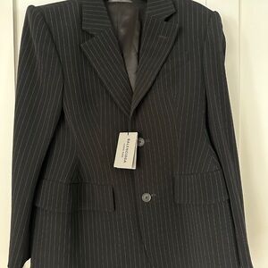 NWT Balenciaga Hourglass Pinstripe Blazer